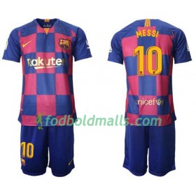 FC Barcelona Fodboldtrøjer Lionel Messi 10 Børn Hjemme 2019/20 Kort ærmer